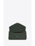 [SAINT LAURENT] sade large clutch in lambskin 6550041EL013045