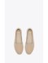 [SAINT LAURENT] cassandre espadrilles in lambskin 458573B34009908