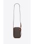 [SAINT LAURENT] le cassandre crossbody pouch in cassandre canvas and smooth leather 6855342UY2W2166
