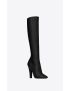 [SAINT LAURENT] 68 boots in smooth leather 6579222W7001000