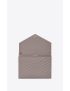[SAINT LAURENT] cassandre matelasse flap pouch in quilted grain de poudre embossed leather 617662BOW011202