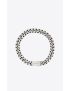 [SAINT LAURENT] metal curb chain necklace 593119Y15008142