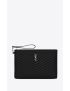 [SAINT LAURENT] cassandre matelasse tablet pouch in quilted leather 559193CWU021000