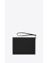 [SAINT LAURENT] cassandre matelasse flap pouch in quilted grain de poudre embossed leather 617662BOW011000