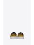 [SAINT LAURENT] venice sneakers in sparkle print canvas 66933026Q107065