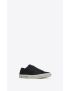 [SAINT LAURENT] malibu sneakers in canvas and smooth leather 606408GUZ201000
