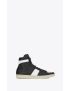 [SAINT LAURENT] court classic sl 10h sneakers in leather 4180260MP301090