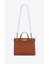 [SAINT LAURENT] manhattan small shopping bag in box saint laurent leather 5687020SXPW6362