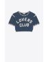 [SAINT LAURENT] lovers club  t shirt 688039Y36NN4671