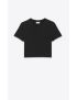 [SAINT LAURENT] cassandre cropped t shirt 693298Y2ZJ21000