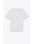 [SAINT LAURENT] rive gauche t shirt 460876YB2DQ9000