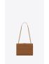 [SAINT LAURENT] envelope medium chain bag in mix matelasse grain de poudre embossed leather 600185BOW912516