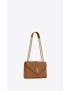 [SAINT LAURENT] envelope medium chain bag in mix matelasse grain de poudre embossed leather 600185BOW912516