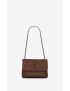 [SAINT LAURENT] niki baby chain bag in crinkled vintage leather 6331601YG042050
