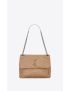 [SAINT LAURENT] niki medium chain bag in crinkled vintage leather 6331581YG042646