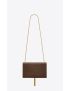 [SAINT LAURENT] kate medium chain bag with tassel in shiny crocodile embossed leather 354119DND0J2159
