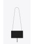 [SAINT LAURENT] kate medium chain bag with tassel in grain de poudre embossed leather 354119BOW0N1000
