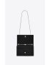 [SAINT LAURENT] kate medium chain bag with tassel in embossed crocodile shiny leather 354119DND0N1000