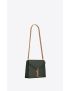 [SAINT LAURENT] cassandra medium chain bag in crocodile embossed shiny leather 532750DND0J3144