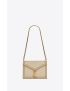 [SAINT LAURENT] cassandra medium chain bag in canvas and box saint laurent leather 532750FAACS9771