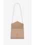 [SAINT LAURENT] cassandra medium top handle bag in grain de poudre embossed leather 623931BOW0W2721