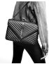 [SAINT LAURENT] college large chain bag in quilted leather 600278BRM071000