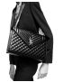 [SAINT LAURENT] envelope large in quilted grain de poudre embossed leather 600166BOW912721