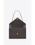 [SAINT LAURENT] envelope large in quilted grain de poudre embossed leather 600166BOW971112