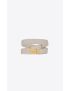 [SAINT LAURENT] opyum double wrap bracelet in vintage lambskin 646558BL40J9207