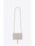 [SAINT LAURENT] kate small chain bag with tassel in grain de poudre leather 474366BOW0J9207