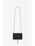[SAINT LAURENT] kate small chain bag with tassel in grain de poudre embossed leather 474366BOW0N1000