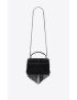 [SAINT LAURENT] college medium chain bag in light suede with fringes 5317050U0I41000
