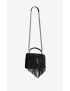 [SAINT LAURENT] college medium chain bag in light suede with fringes 5317050U0I41000