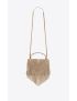 [SAINT LAURENT] college medium chain bag in light suede with fringes 5317050U0I71722