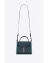 [SAINT LAURENT] cassandra mini top handle bag in grain de poudre embossed leather 623930BOW0W4227