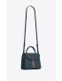 [SAINT LAURENT] cassandra mini top handle bag in grain de poudre embossed leather 623930BOW0W4227