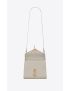 [SAINT LAURENT] cassandra mini top handle bag in grain de poudre embossed leather 623930BOW0W9207