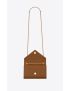 [SAINT LAURENT] envelope small bag in mix matelasse grain de poudre embossed leather 600195BOW912516