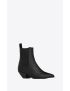 [SAINT LAURENT] west chelsea boots in smooth leather 549214CY5001000