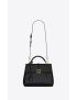 [SAINT LAURENT] le fermoir small top handle bag in shiny leather 6869822ZA0W1000