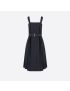 [DIOR] Mid Length Belted Dress 241R14A1030_X9000