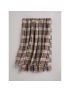 [BUBERRY OUTLET] Check Modal And Wool Square Scarf 40583731