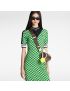 [LOUIS VUITTON] LV Match Damier Short Sleeved Dress 1AA94Z