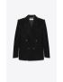 [SAINT LAURENT] jacket in velvet 739698Y525R1000