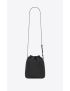 [SAINT LAURENT] rive gauche laced bucket bag in econyl 710261FACBY1000