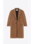 [SAINT LAURENT] oversized coat in wool 763953Y5H632322