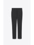 [SAINT LAURENT] high waisted pants in striped wool 745509Y1H191071