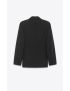 [SAINT LAURENT] tuxedo jacket in grain de poudre 758219Y7E631000