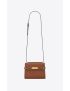 [SAINT LAURENT] manhattan mini crossbody bag in aged vegetable tanned leather 727766AACQ36362