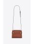 [SAINT LAURENT] manhattan mini crossbody bag in aged vegetable tanned leather 727766AACQ36362